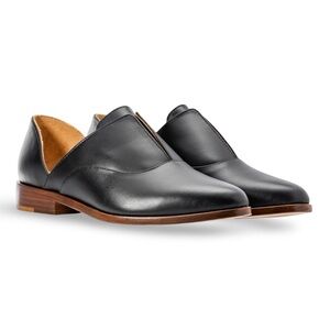 NWT: Nisolo Women's Emma d'Orsay Oxford Shoe; Black; Size 8